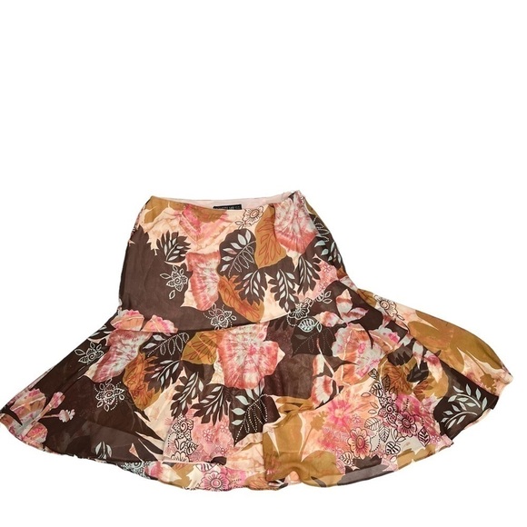 LAFAYETTE 148 NEW YORK Floral Silk Sleeveless Wrap Top And Skirt Size 10… - Picture 10 of 16